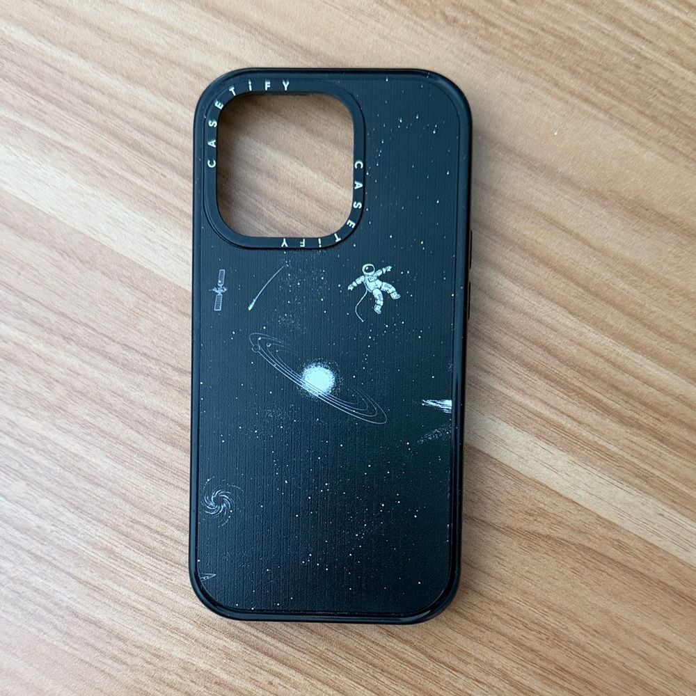 iPhone 14pro - Casetify Black Cosmic Phone Case MagSafe